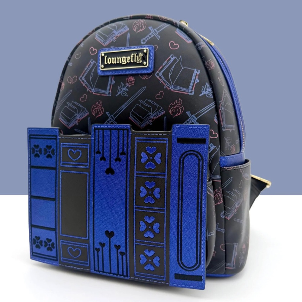 Romantasy Books Loungefly Mini Backpack Books-A-Million Exclusive - Picture 8 of 14